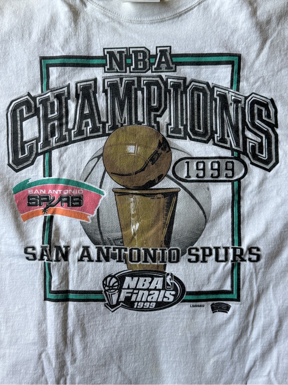 Vintage 1999 San Antonio Spurs Championship Shirt